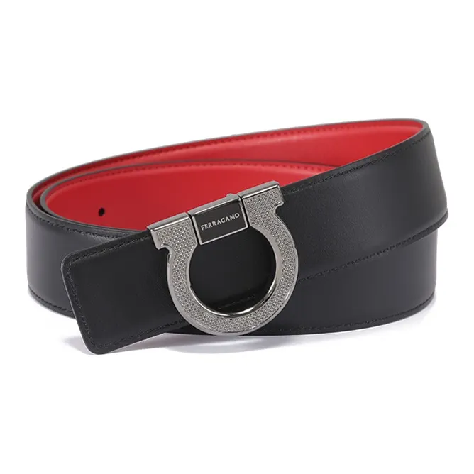 Ferragamo Reversible Gancini Belt-2