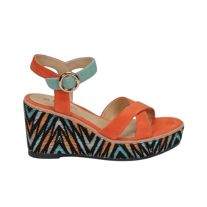 JB MARTIN Strap Sandals Women's Orange-1