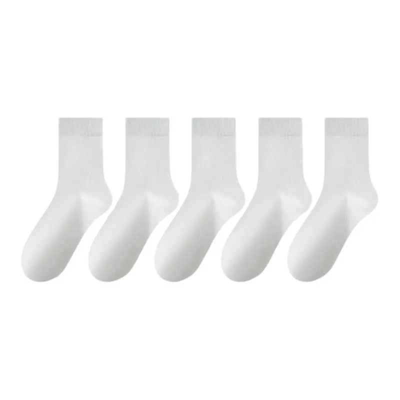 Urban Beauty Mid-Calf Socks Unisex 5 Pack-25