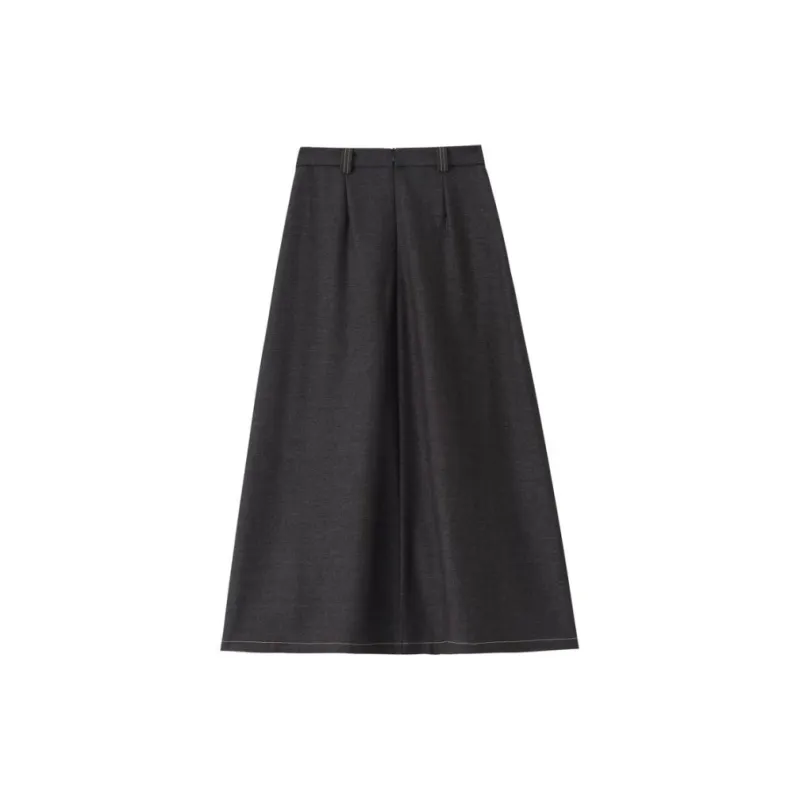 HELEH Casual Long Skirts Women's-1