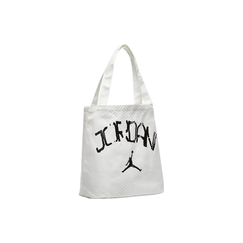Nike Cotton Tote Bag Shopping Bag Shoulder Bags Unisex White-1