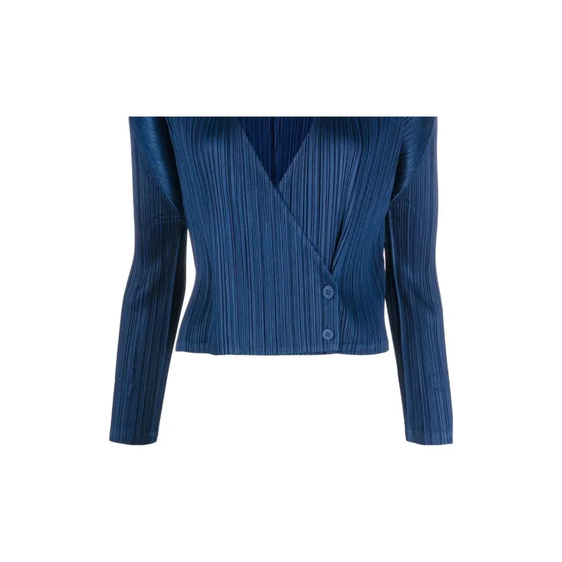 PLEATS PLEASE ISSEY MIYAKE Jackets Women's Blue-3