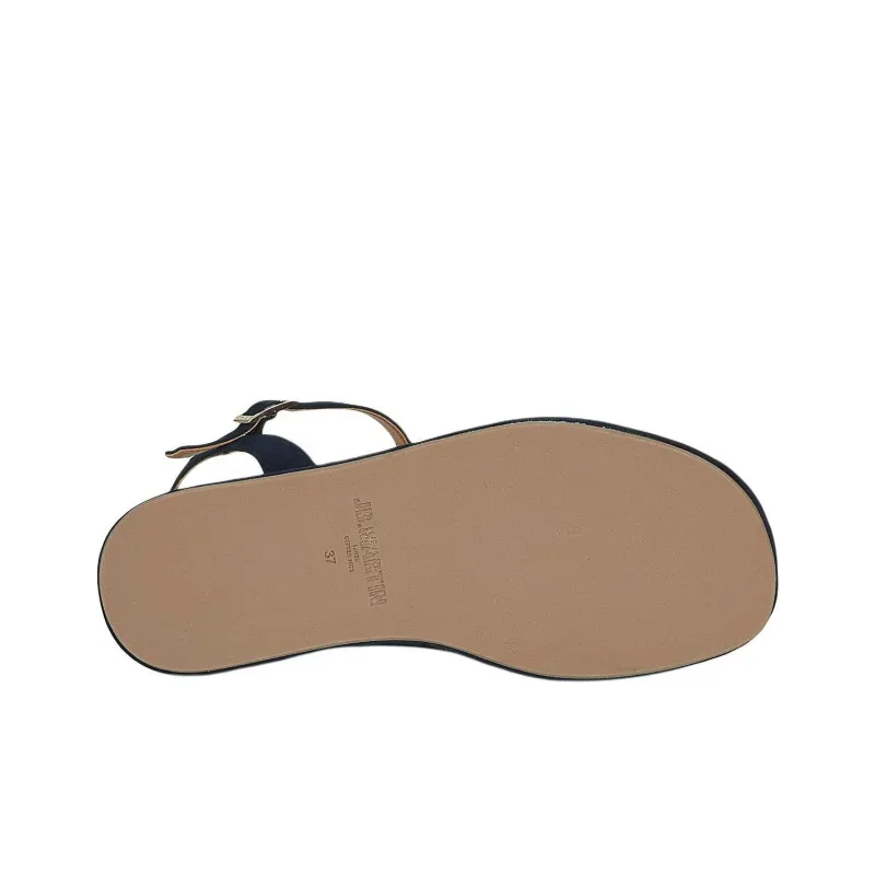 JB MARTIN Luce Strap Sandals Women's Navy-6