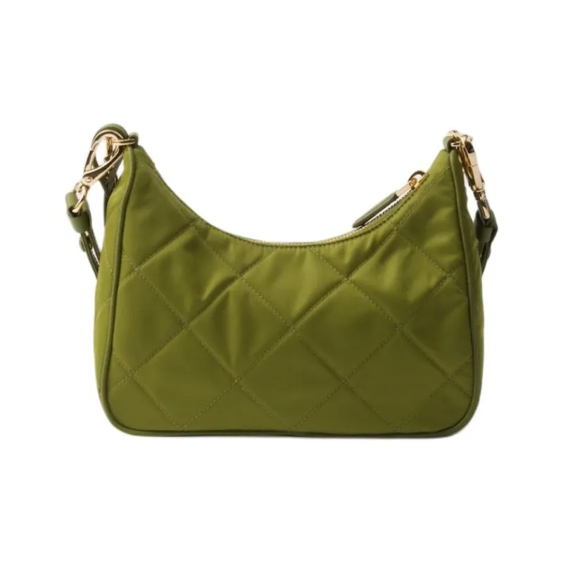 PRADA Re EditionRe Nylon Recycled Polyamide Shoulder Bag Mini Women's Ivy Green-2