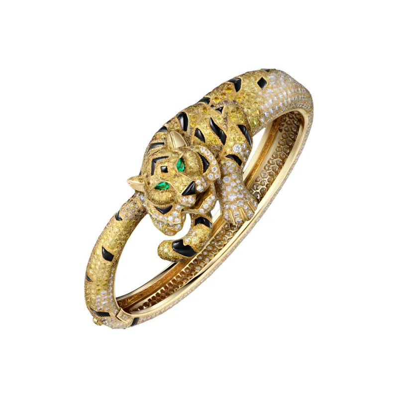CARTIER 18K Gold Bangles Unisex Gold-1