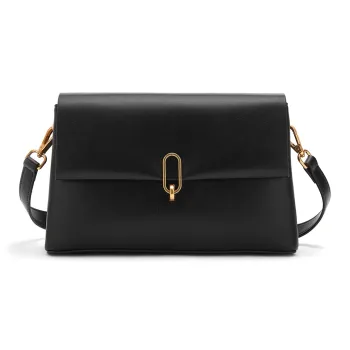 RED DRAGONFLY PU Shoulder Bag, Crossbody Bag Women's Black/Brown/White