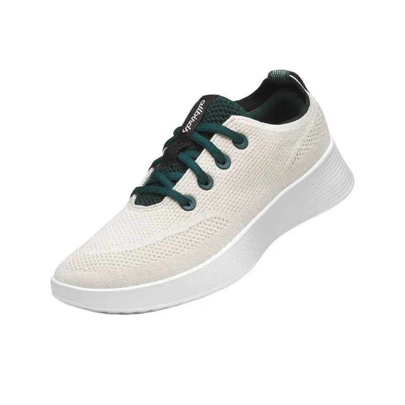 Allbirds Slip Resistant Low Top Running Shoes Men's Beige-1