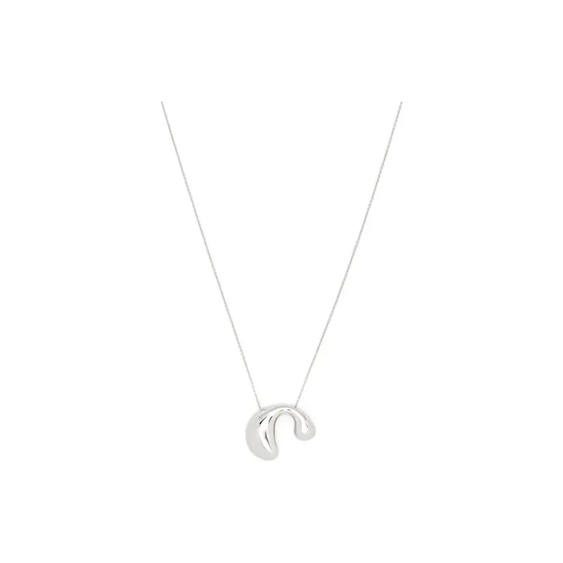 Maria Black Dolphin Necklace-0