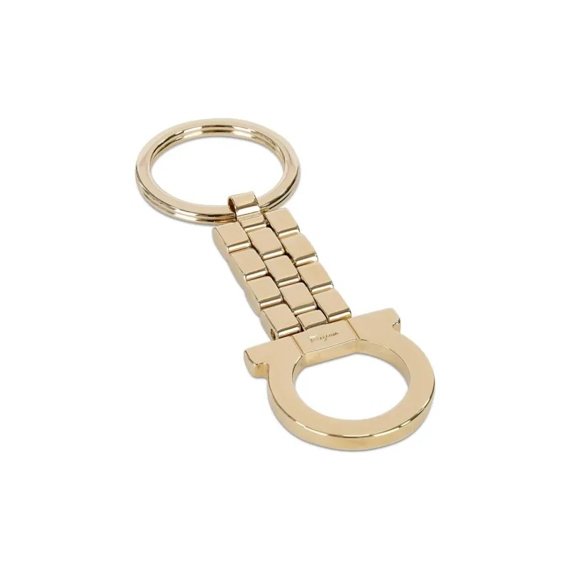 FERRAGAMO Metal Keychains Women's Gold-1
