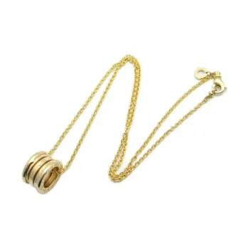 BVLGARI 10's 18kt Yellow Gold B zero1 Necklace
