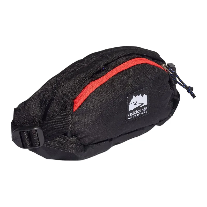 Adidas Recycled Polyester Sports Fanny Pack Unisex Black-3