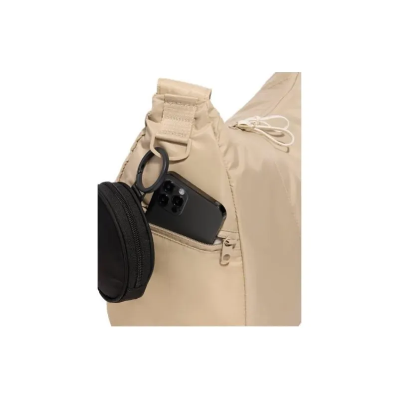 Under Armour Polyamide Crossbody One Shoulder Travel Bag Women's Khaki-3