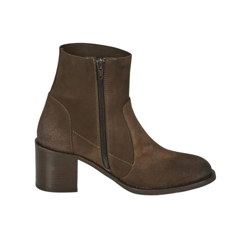 JB MARTIN Benita Ankle Boots 7cm Women's Dark Umber-1