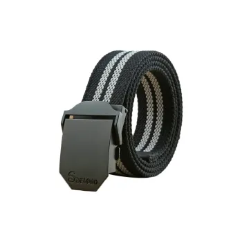 JKEM Canvas Sports Belts Unisex 4cm