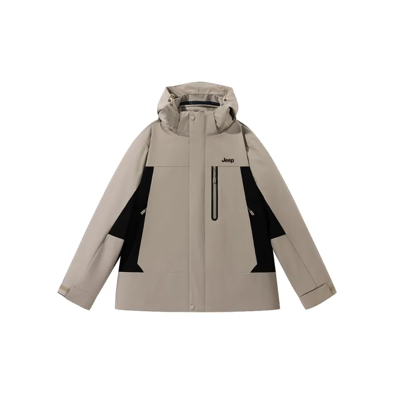 Jeep Urban Living/Travel/Commuting Waterproof And Windproof Windbreaker Jacket Unisex-2