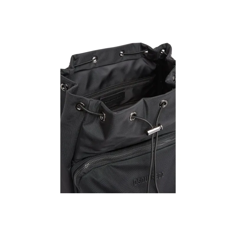 Dsquared2 Urban Foldover Top Backpack-3
