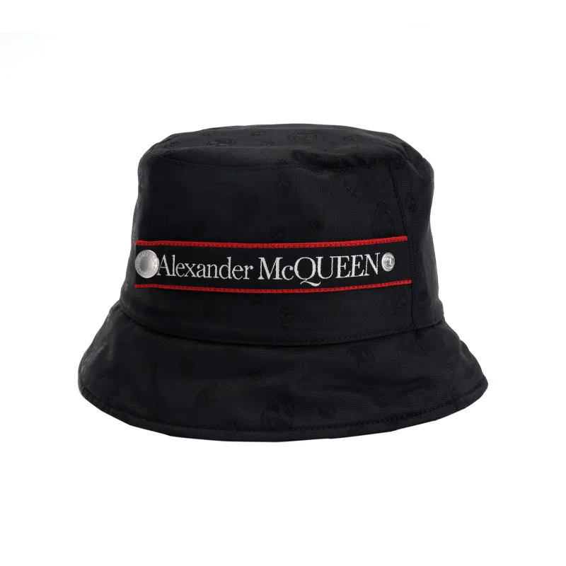 Alexander McQueen Bucket Hats Men Black-0