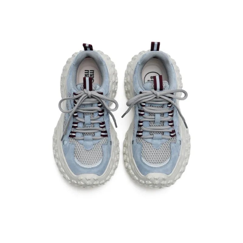 MASOOMAKE Breathable Lightweight Height Increasing Low Top Chunky Sneakers Women's-24