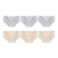 6 Pack (3 White Purple+3 Pink Skin)