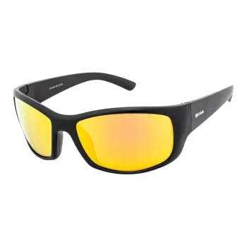 KODAK Plastic Rectangular Sunglasses Men's Black