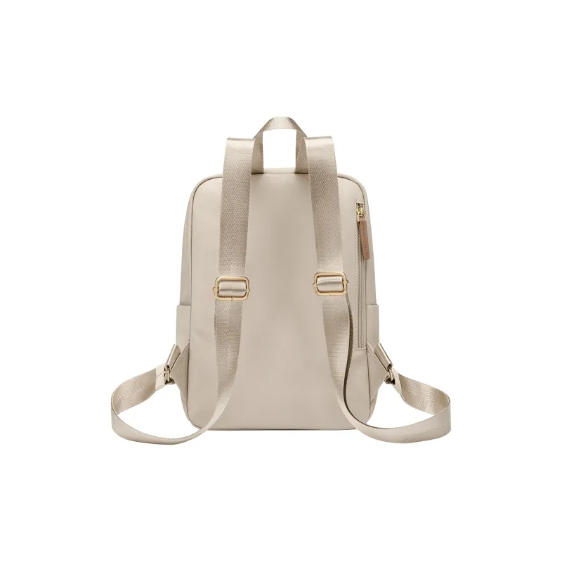GOLF Fabric Backpack Regular Women's Apricot/Black-2