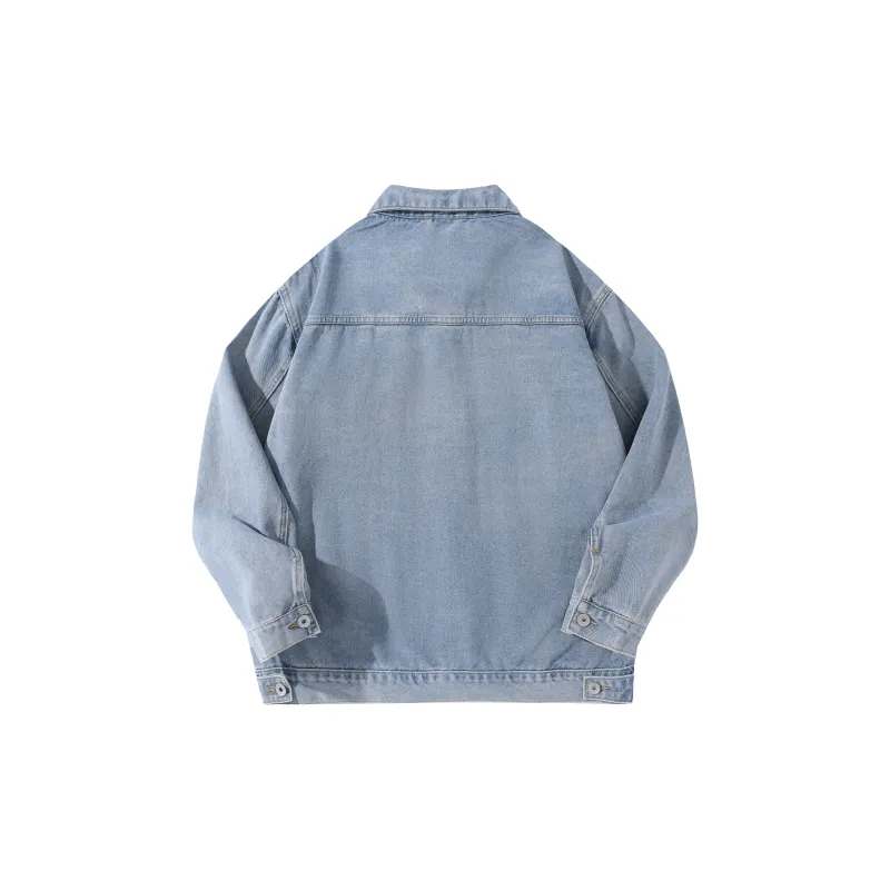 A.X.S.K x Lost N Forbidden Denim Jacket Unisex-5