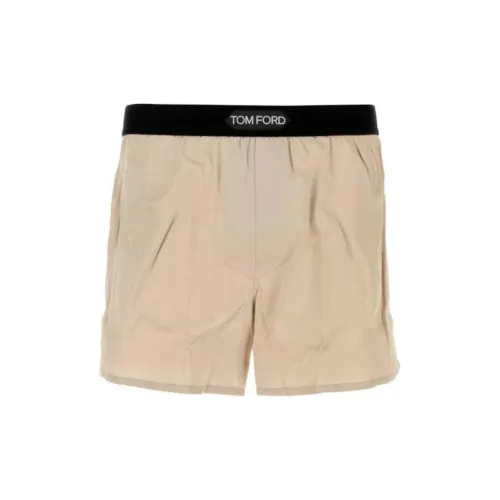 TOM FORD Logo Waistband Stretched Satin Boxers