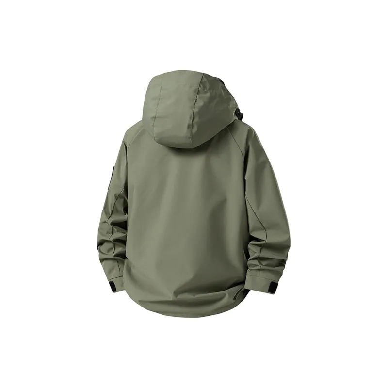 Mulinsen Jackets Coats Unisex Light Army Green-2
