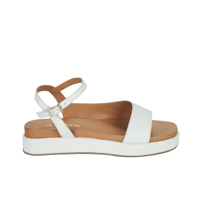 JB MARTIN LUCE Strap Sandals Women's White-1