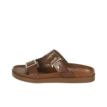 JB MARTIN Slide Slippers Women's Brown
