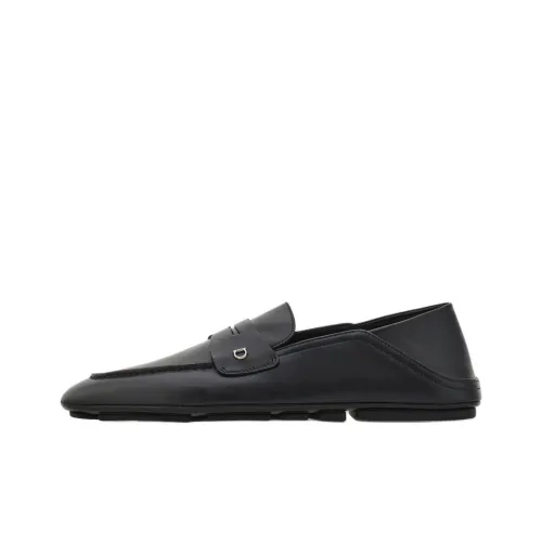FERRAGAMO GANCINI Loafers Men's Black