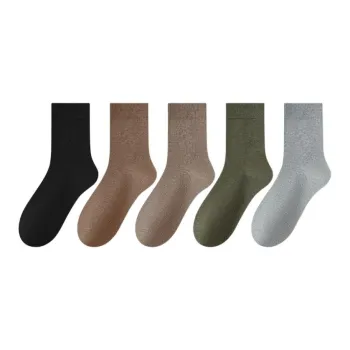 Urban Beauty Mid Calf Socks Unisex 5 Pack