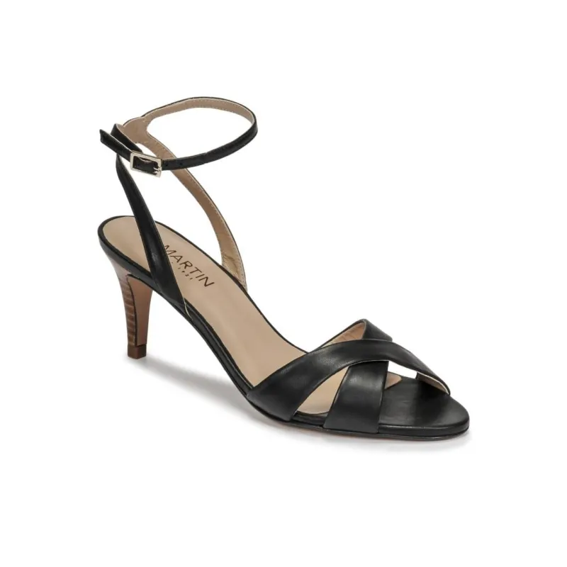 JB MARTIN Poetie Strap Sandals Women's Black-2