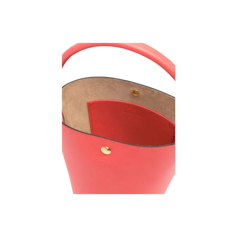 LONGCHAMP Épure Logo Embossed Small Bucket Bag-2