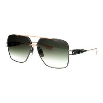 DITA Titanium Aviator Sunglasses Unisex Green