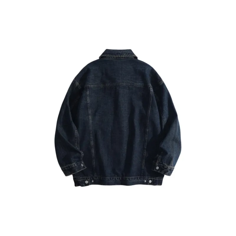 TESTUNG Denim Jacket Unisex Blue-1
