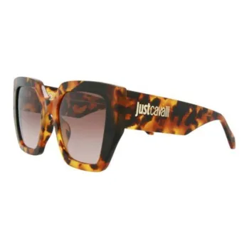 Just Cavalli Plastic Square Sunglasses Women's Tortoiseshell