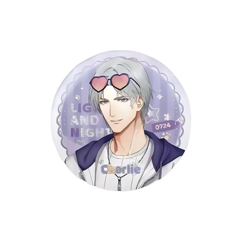 The Love Of Light And Night x Line Puppies Direct Proportion Double Flash Charlie Su Style Badges-0