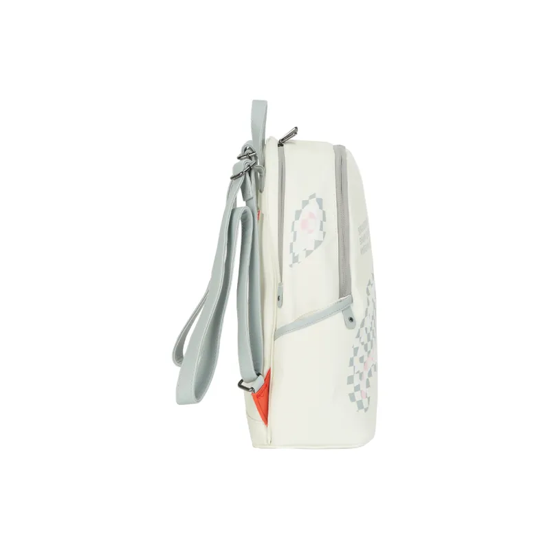 SPRAYGROUND PVC Backpack Unisex Raw White-1