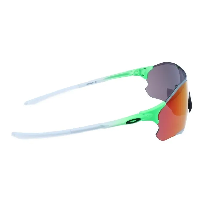 Oakley Plastic Irregular Shape Sunglasses Men's Gradient Green-2