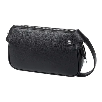 LARTIGENT Cow Leather Clutch Regular Men's Black