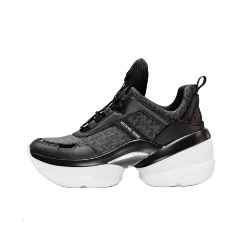 MICHAEL KORS Low Top Chunky Sneakers Women's Black