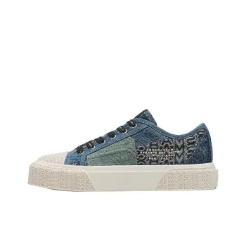 MARC JACOBS Low Top Canvas Shoes Women's Blue