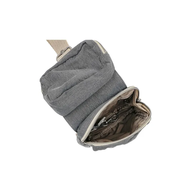 Kipling Polyamide Crossbody Bag Sling Bag Unisex Gray-3