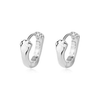 SWEET PLANET S999 Fine Silver Stud Earrings Women's