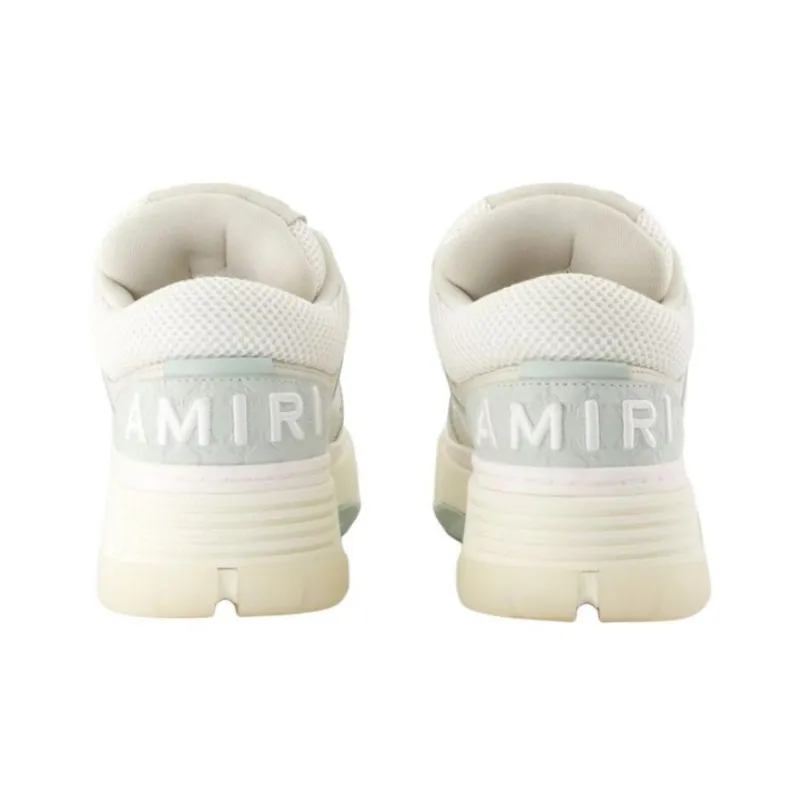 AMIRI Low Top Skateboard Shoes Women's Light Mint Blue-4