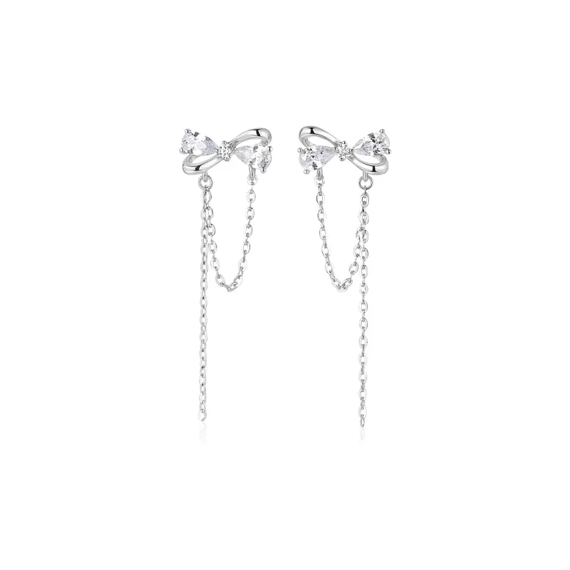 KADER Dynamic Connection Series 999 Fine Silver Earrings Women's-0