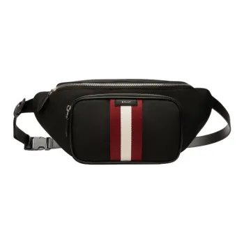 BALLY Nylon Fanny Pack Men's Black