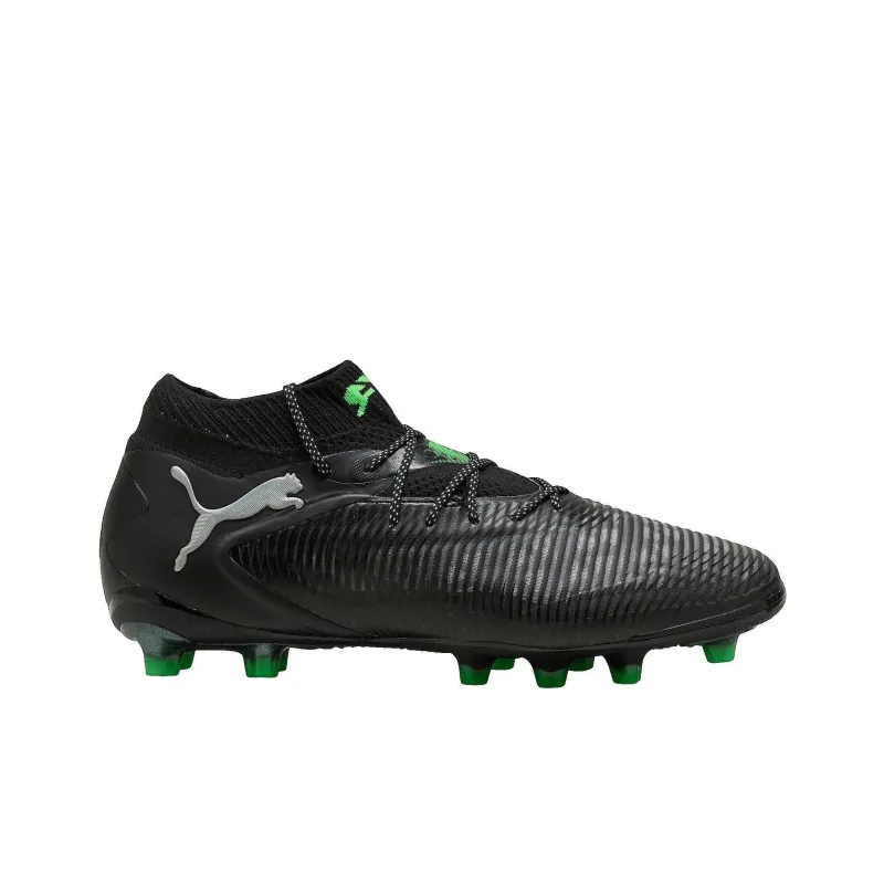 PUMA AG Rubber Short Studs Artificial Ground Cushioning Soccer Shoes Unisex Black-1