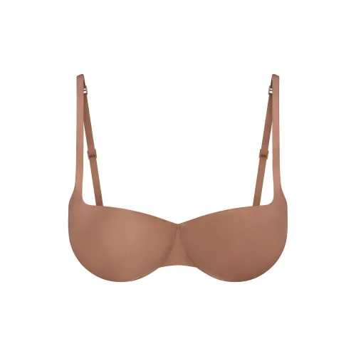 SKIMS SS25 ULTIMATE BALCONETTE PUSH-UP BRA Bra Women's 1 Pack SIENNA/Ochre Stone Color